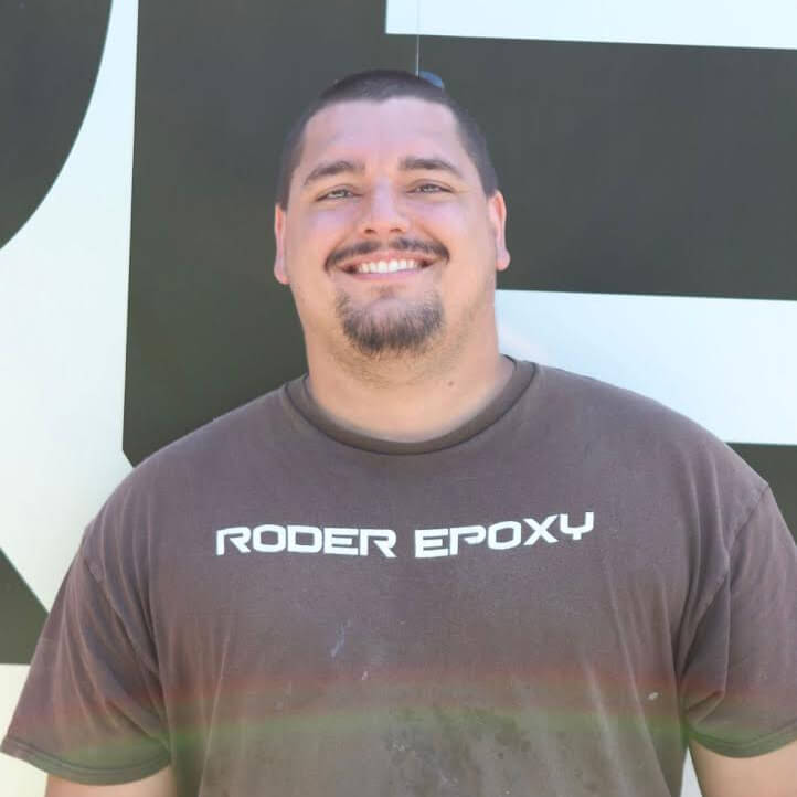 Portrait of Kyle Roder for Roder Epoxy in Washington, IA.