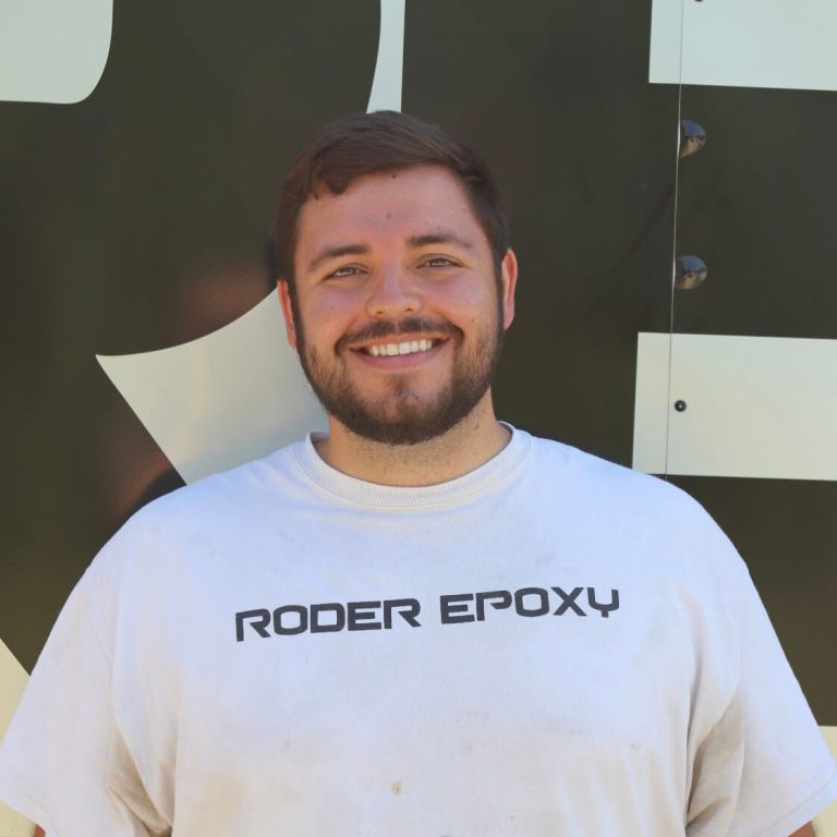 Portrait of Matt Roder for for Roder Epoxy in Washington, IA.